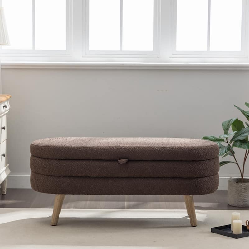 Storage Bench Bedroom Bench With Wood Legs