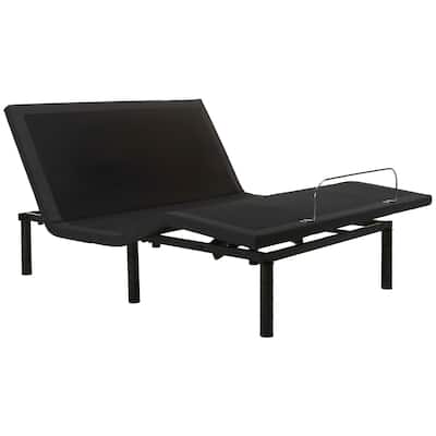 15" Adjustable bed base With Wall hugger Technology, Zero gravity, Head-foot incline, USB port, Massage System, Wireless remote