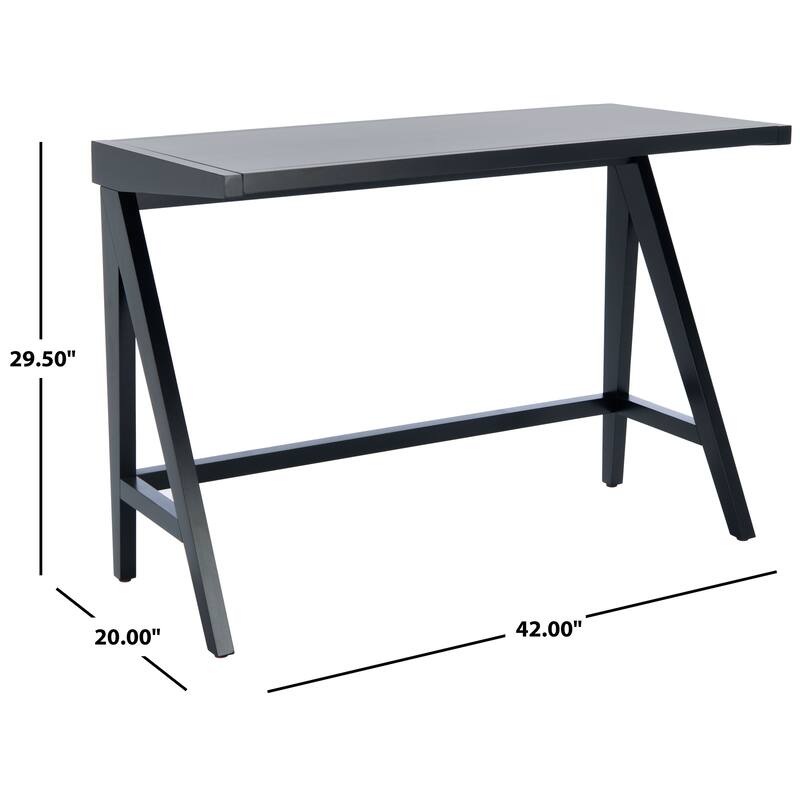 SAFAVIEH Facunda Mahogany Wood Writing Desk