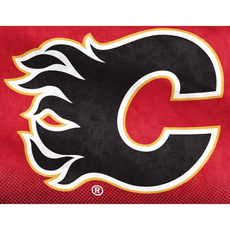 NHL Raschel Throw - Calgary Flames (50'' x 60'')