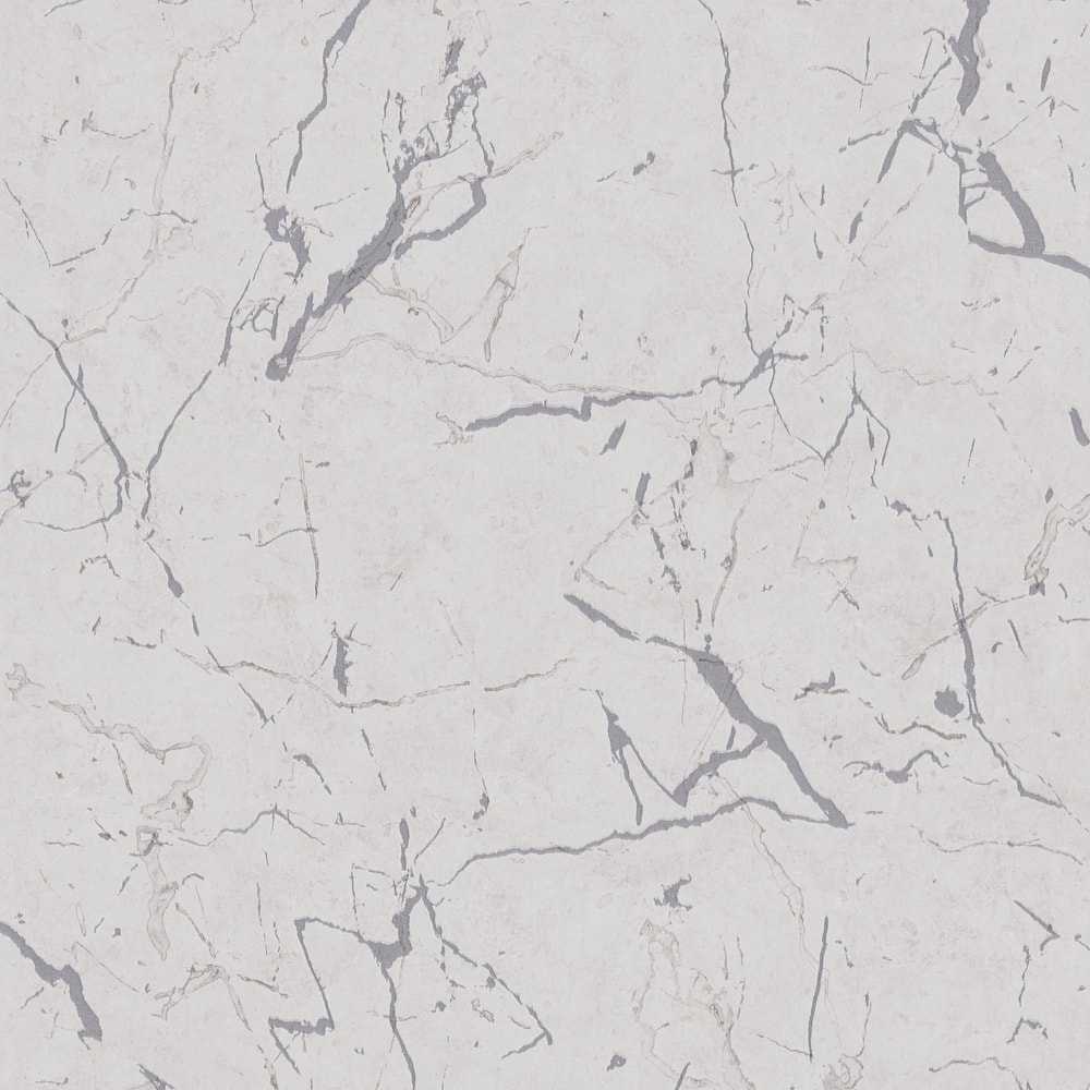 Galerie Wallcoverings Bricks and More Collection Luxurious Metallic Marble Metallic Finish Vinyl on Non-woven Wallpaper Roll