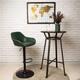Option 2PCS Brown Table & Green Chair