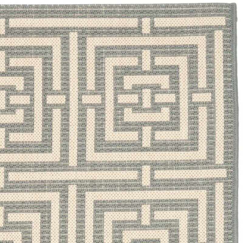 SAFAVIEH Courtyard Ginger Indoor/ Outdoor Waterproof Patio Backyard Rug