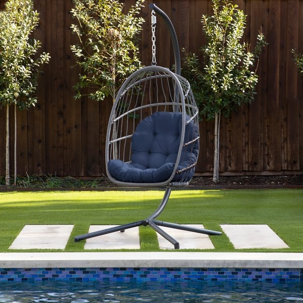 Sorra Home Sunbrella Egg Chair Cushion (Cushion Only) Bed Bath