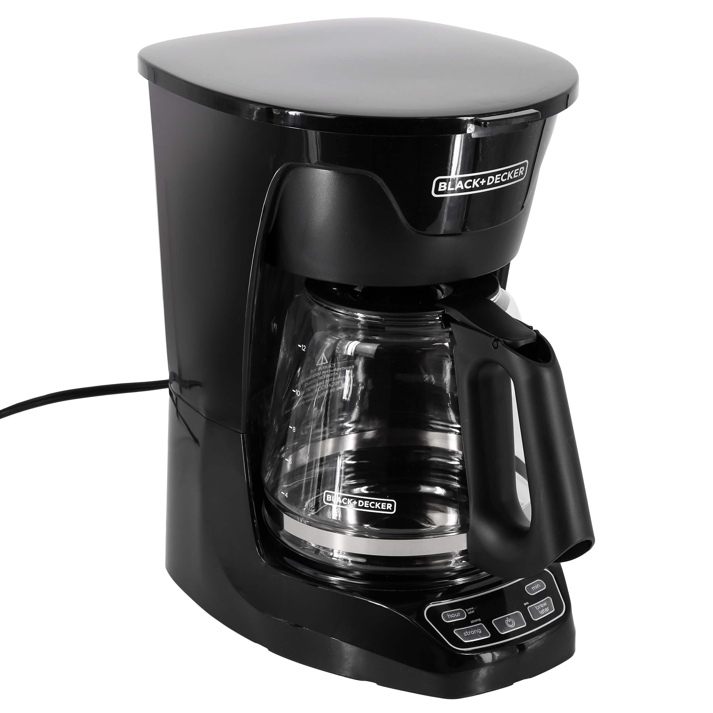 Black and Decker 12Cup Programmable Coffee Maker with Vortex