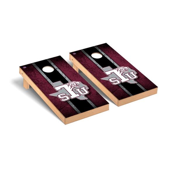 slide 2 of 5, Texas Southern Tigers Vintage Cornhole Board Set