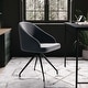 preview thumbnail 20 of 75, Martha Stewart Upholstered Stationary Swivel Home Office Chair
