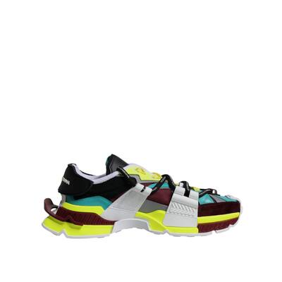Dolce & Gabbana Multicolor Low Top Space Men Sneakers Men's Shoes