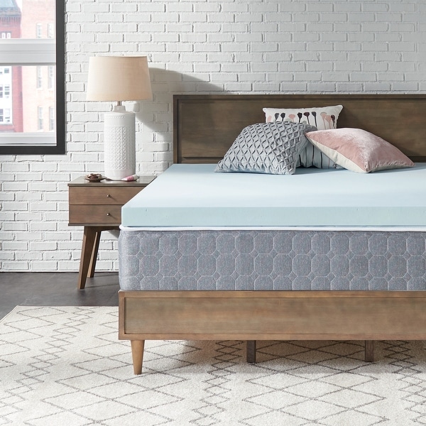 Sealy TrueForm 3" Memory Foam Mattress Topper. Opens flyout.