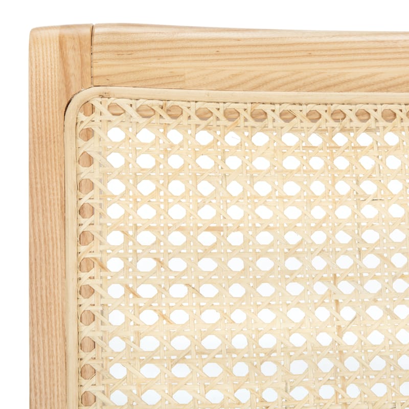 SAFAVIEH Couture Albana Rattan Dining Chair - 25.6" W x 30.9" L x 30.7" H - 26Wx31Dx31H