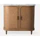 preview thumbnail 1 of 3, Robern CVRO36 Craft Series 36" Single Free Standing Vanity Cabinet Aged Brass - Brass Finish