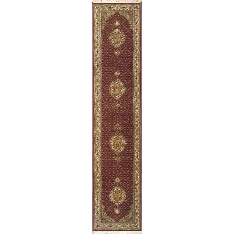 Pasargad Home Baku Hand-Knotted Silk & Wool Area Rug
