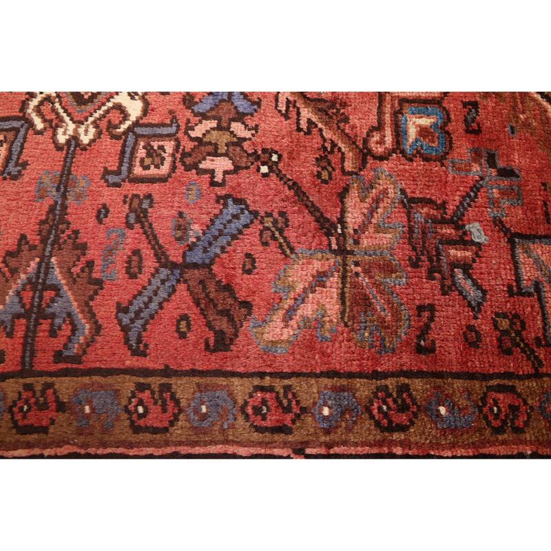 ECARPETGALLERY Hand-knotted Sarabi Red Wool Rug - 8'3 x 10'10