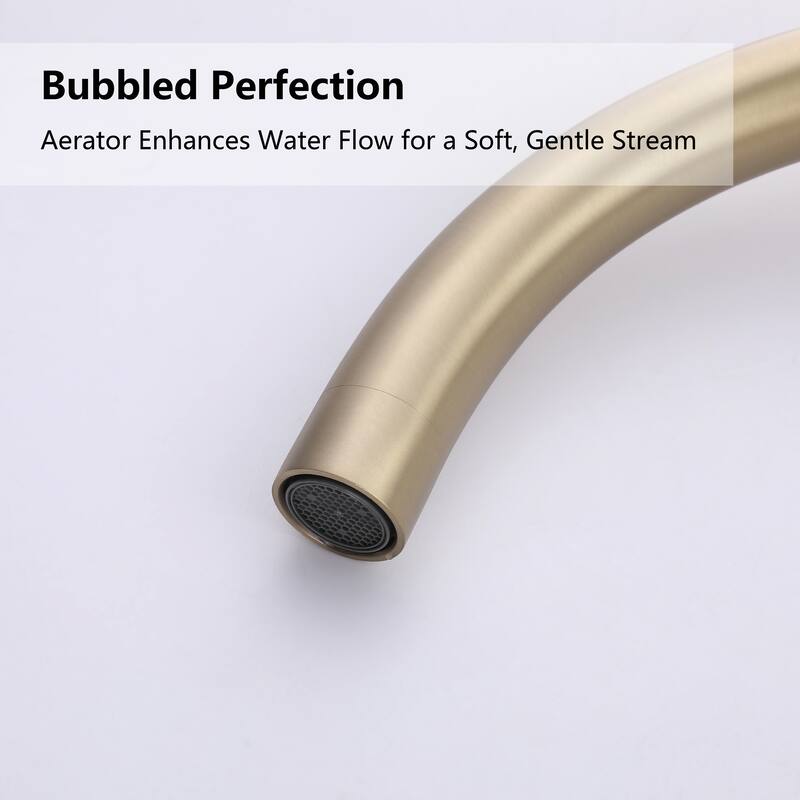 2-Handle 2-Hole Freestanding Tub Faucet with Hand Shower in Black/Gold