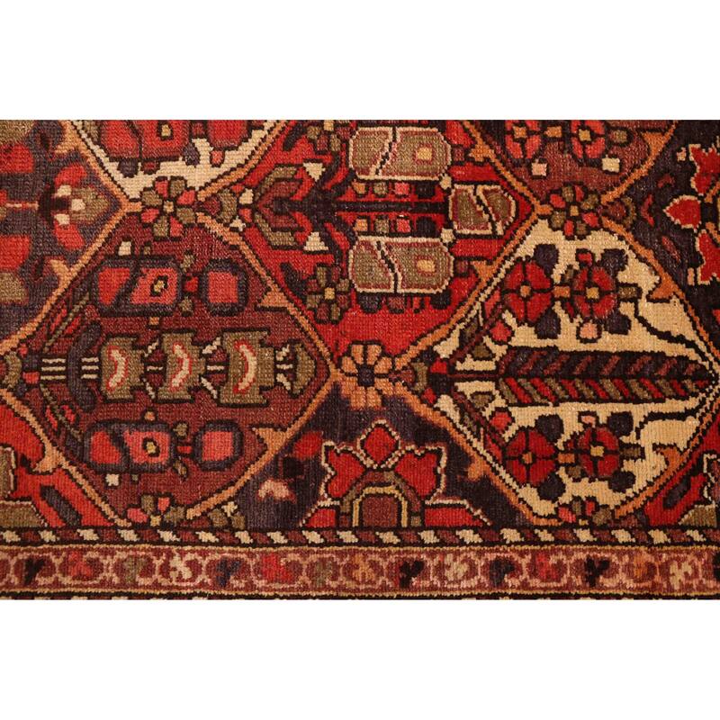ECARPETGALLERY Hand-knotted Kayseri Vintage Red Wool Rug - 4'11 x 6'11
