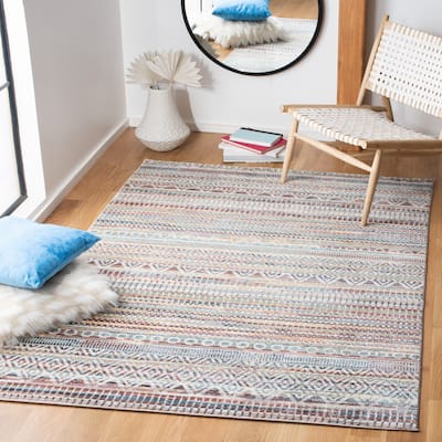 SAFAVIEH Crystal Jeyarani Moroccan Boho Distressed Rug
