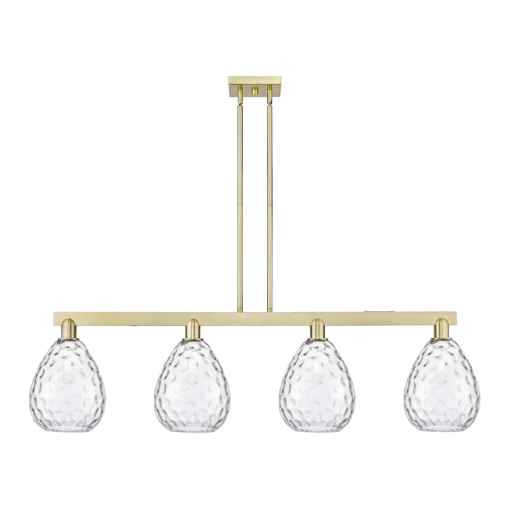 Innovations Lighting Endless Possibilities Arcadia - Waverly - 4 Light 51" Stem Hung Island Light