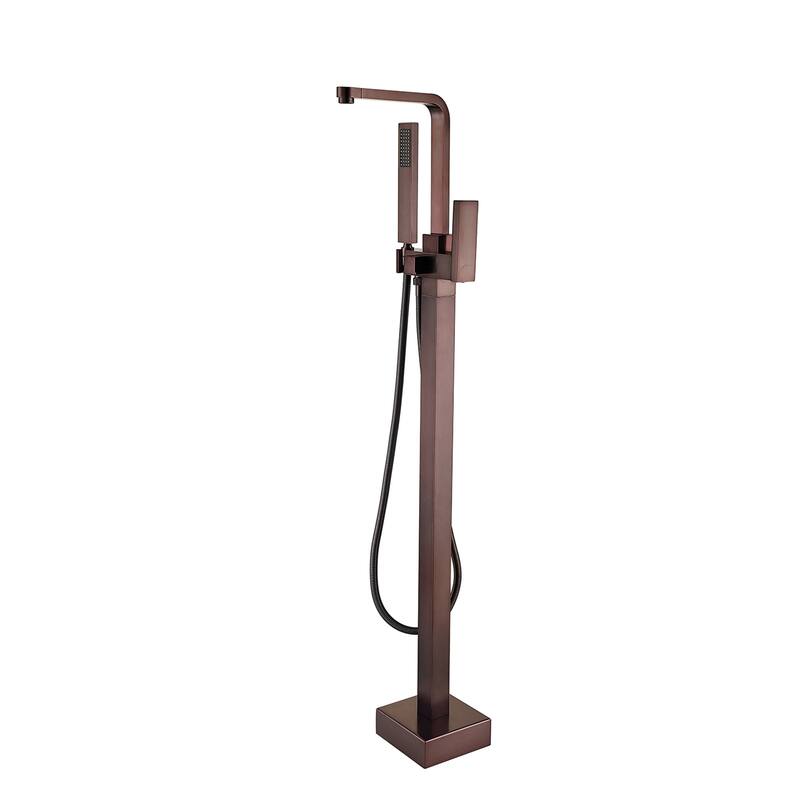 Freestanding Bathtub Faucet with Hand Shower