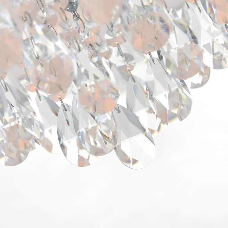 Dash 4 Light Drum Shade Chandelier With Chrome Finish
