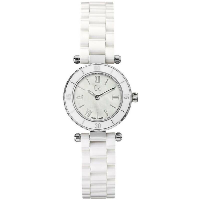 Guess Women's Mini Chic White MOP Dial Watch - X70007L1S - White MOP - 6 (36)
