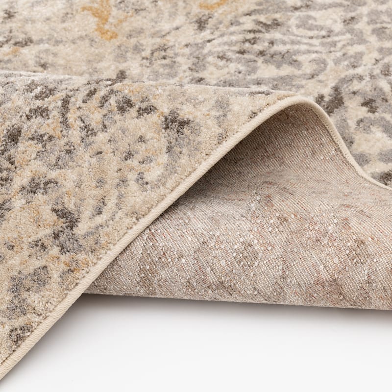 Loomaknoti Mendez Ottilie Gray Area Rug