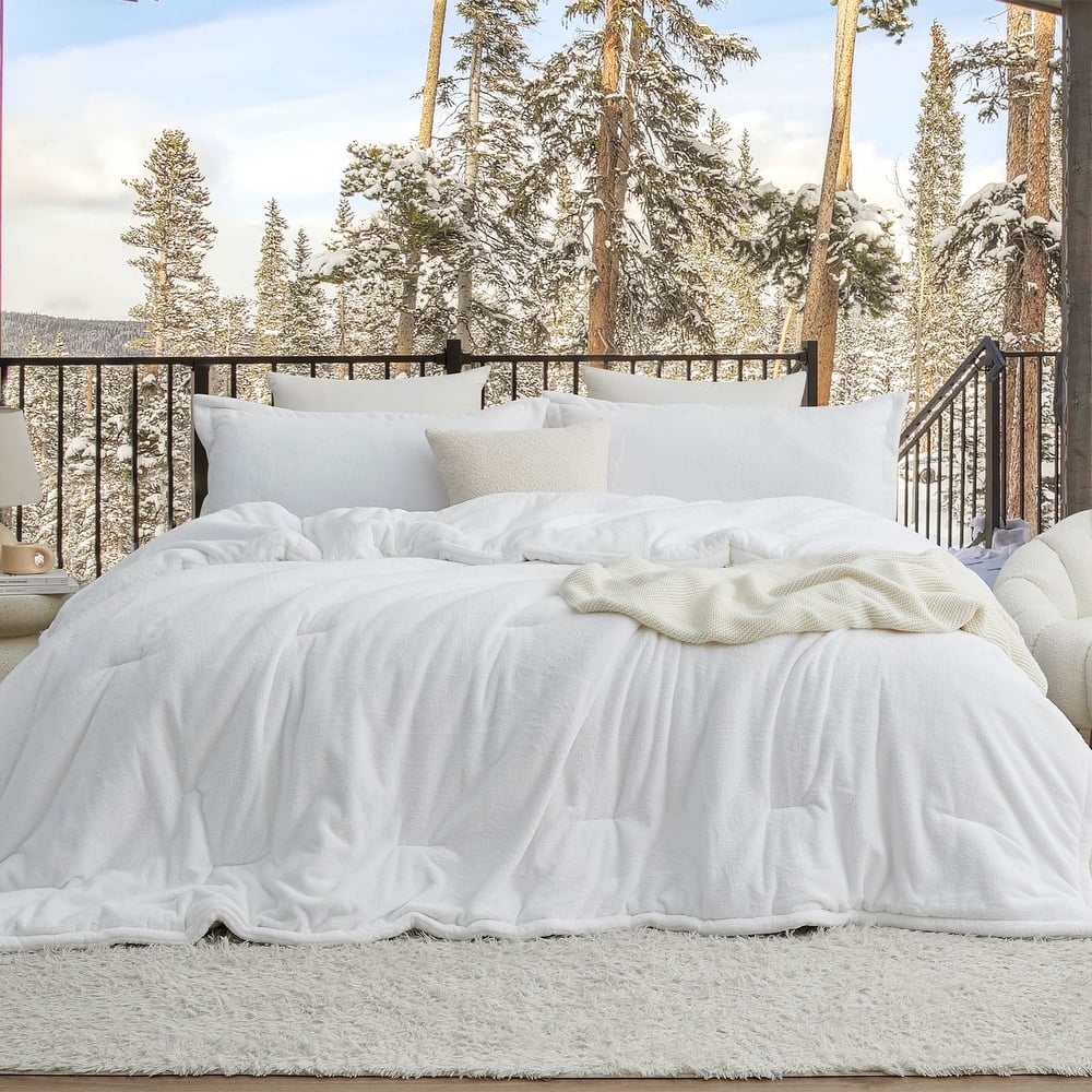 Softer than Soft® - Coma Inducer® Oversized Comforter Set - Double Plush White