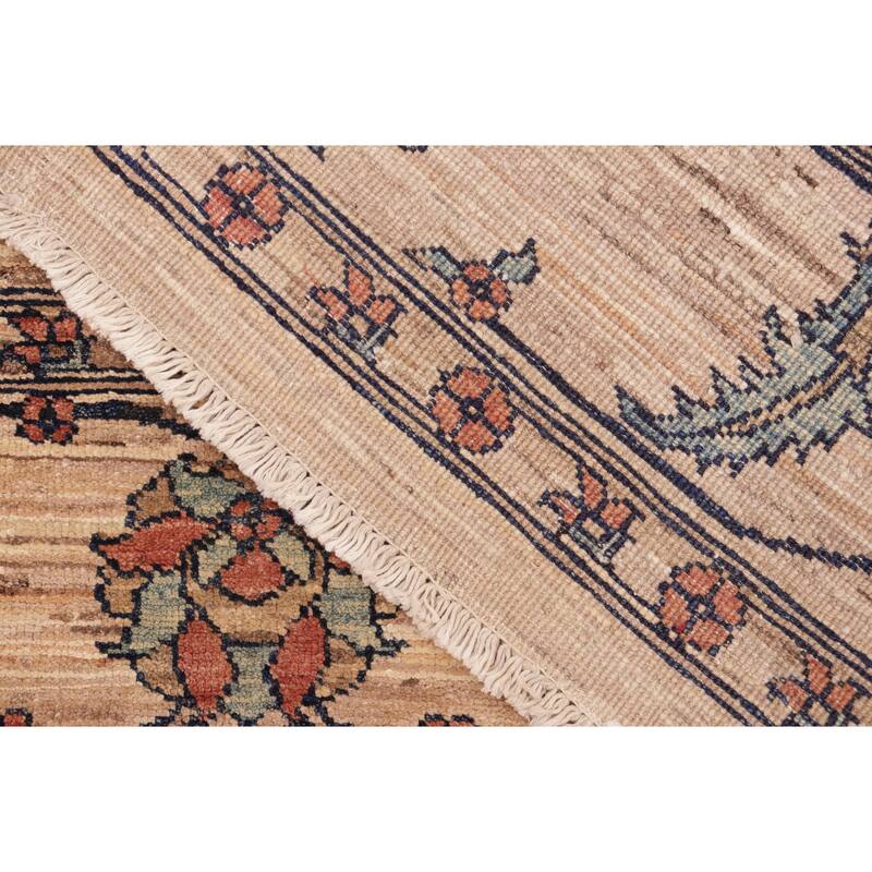 Rustic Ombre Zemeen Gabbeh Hand Knotted Wool Area Rug