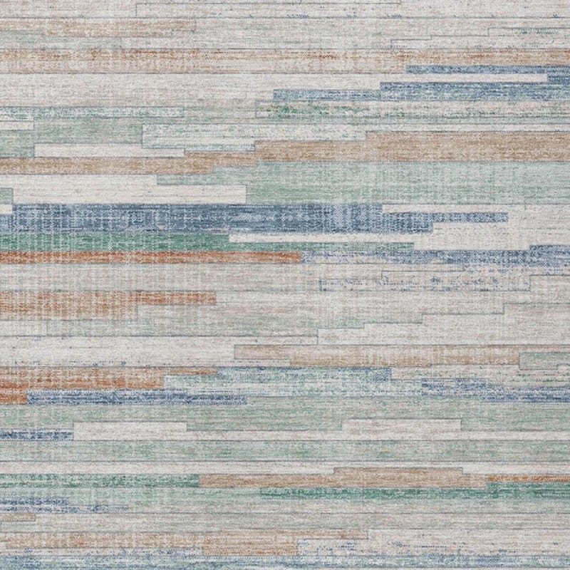 HomeRoots Striped Transitional Rectangle Outdoor Rug