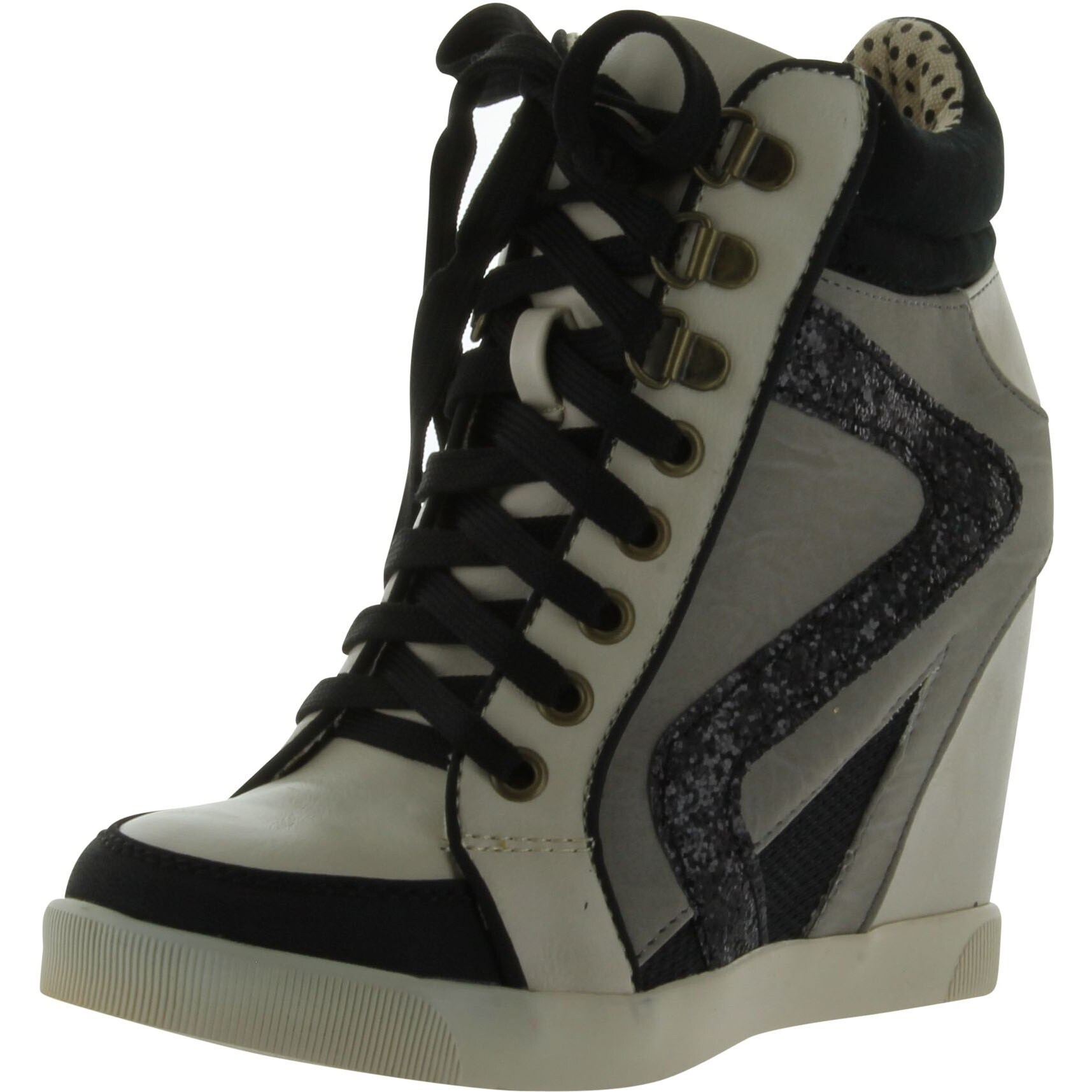 Bamboo wedge sneakers clearance