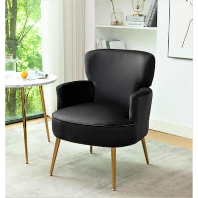 Ramisa Velvet Living Room Armchair.