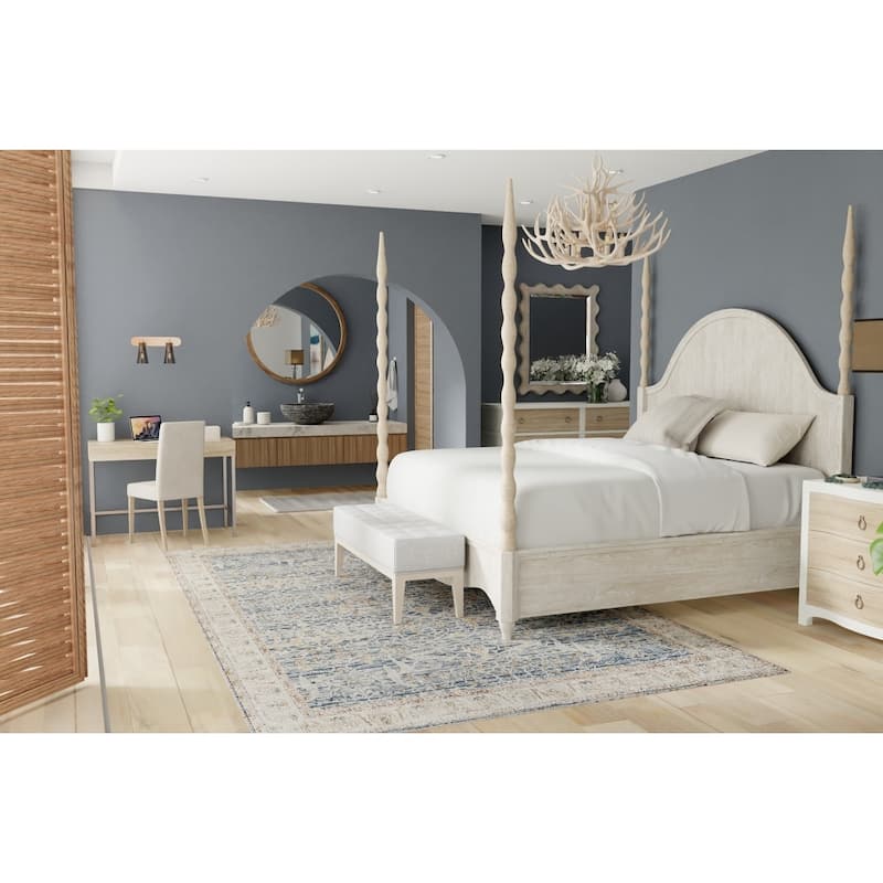 Grand Bazaar Hyannis Machine Made Ikat Transitional Area Rug