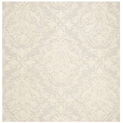 SAFAVIEH Handmade Blossom Lollie Modern Floral Wool Rug