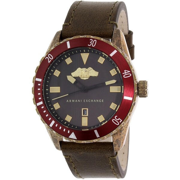 armani exchange dress watch