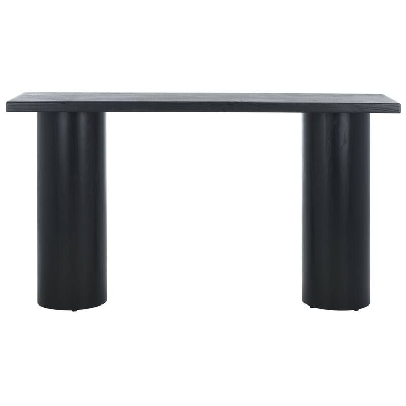 SAFAVIEH Couture Dimitriya Elm Wood Console Table - 54 In. W x 16 In. D x 30 In. H - 54"W x 16"D x 30"H