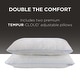 preview thumbnail 18 of 32, Tempur-Cloud Adjustable Pillow