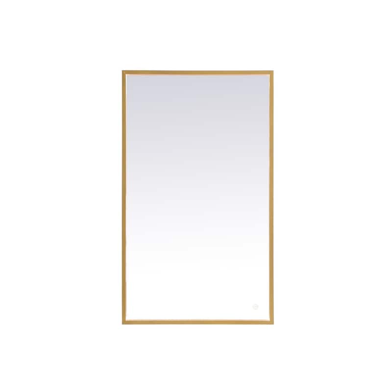 Indigo Home 24x40 inch LED mirror with adjustable color temperature