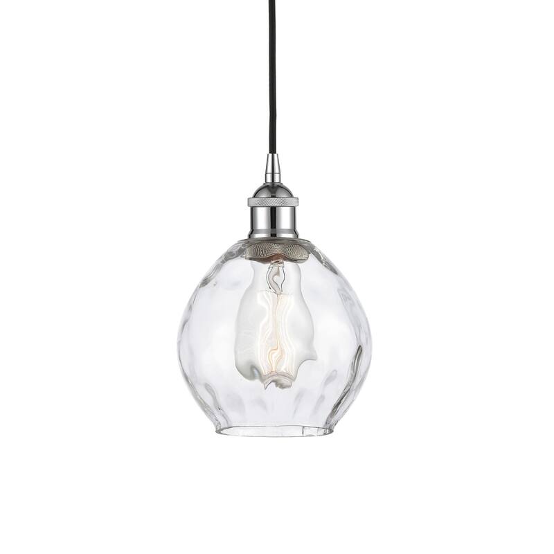 Innovations Lighting 616-1P-9-6 Waverly Pendant Waverly 6" Wide Mini - Polished Chrome / Clear