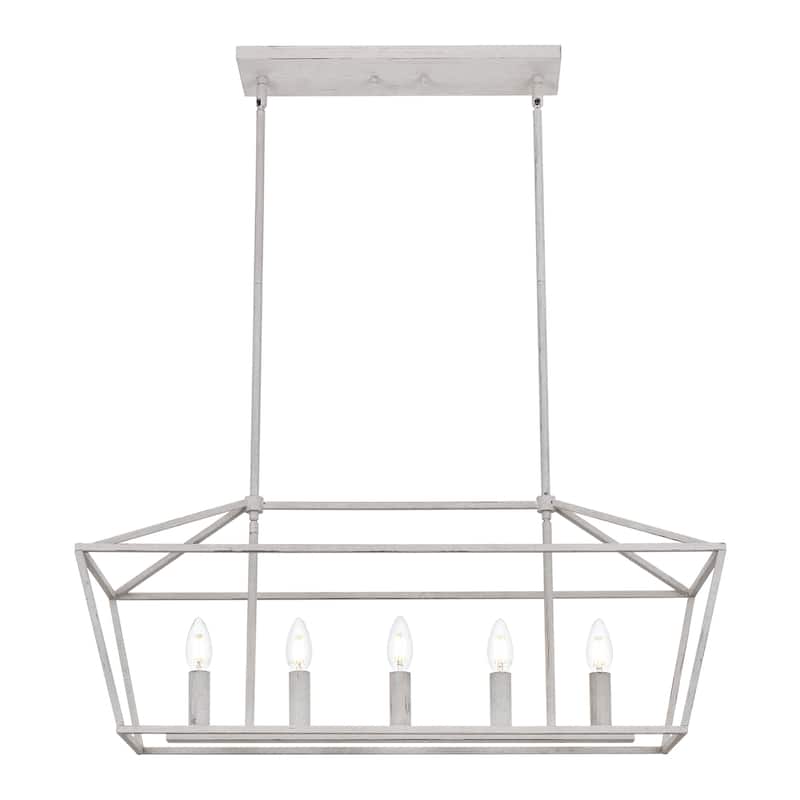 Modern Style Linear Island Pendant Light