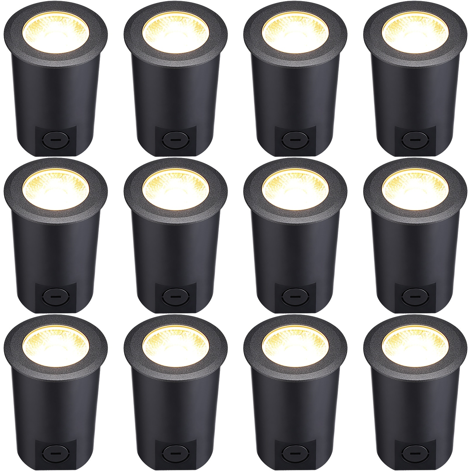LED Well Lights Landscape In Ground Low Voltage CRI90 3000K Warm White, IP67  Waterproof 12PACK On Sale Bed Bath  Beyond 33966050