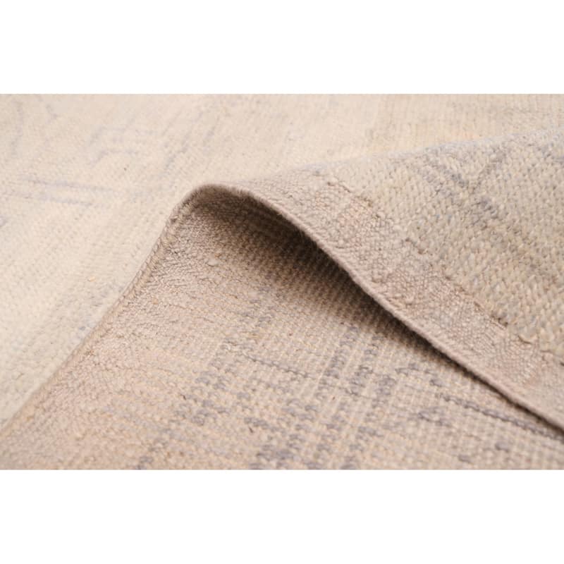 ECARPETGALLERY Hand-knotted Modern Oushak Sage Wool Rug - 8'1 x 9'10