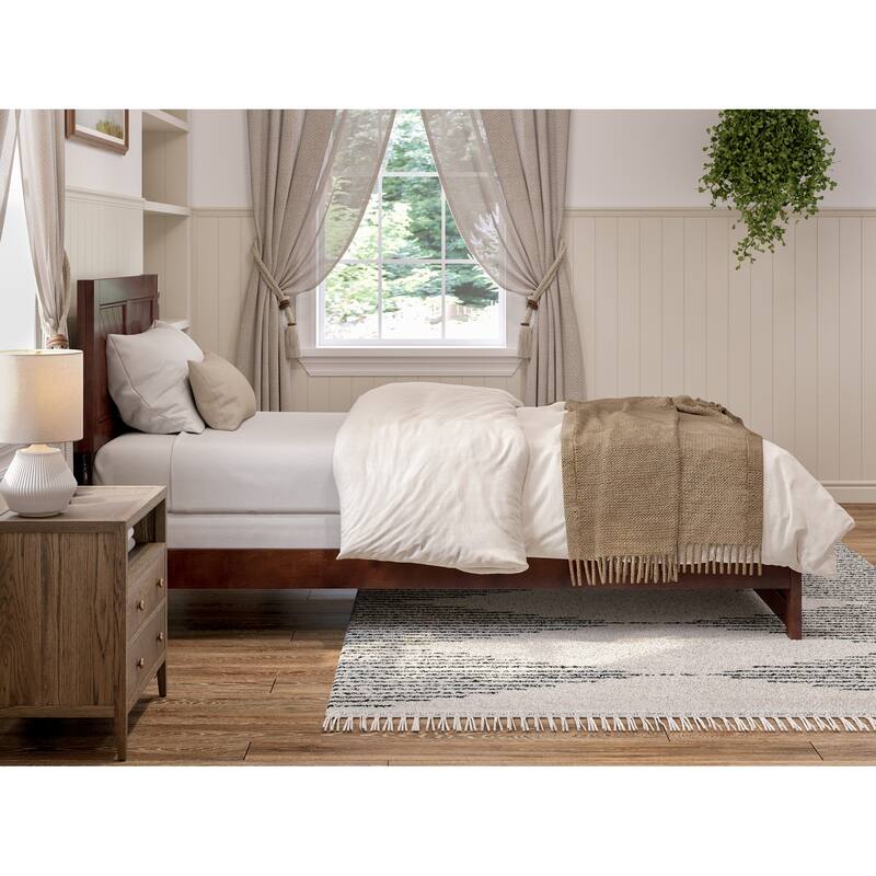 Canyon Foundation Bed Frame with Matching Footboard