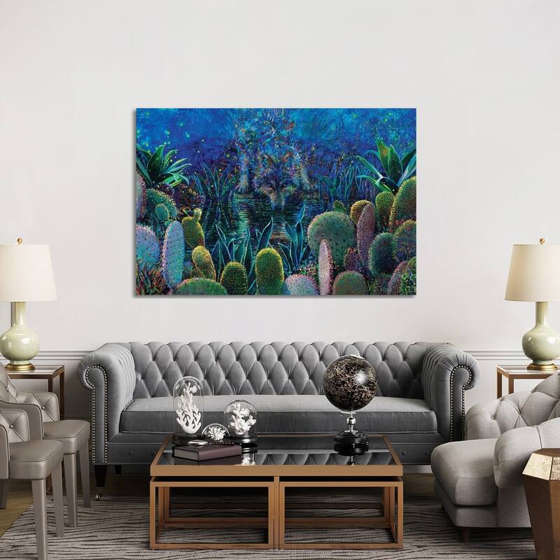 iCanvas "Lobo Sirocco" by Iris Scott Canvas Print