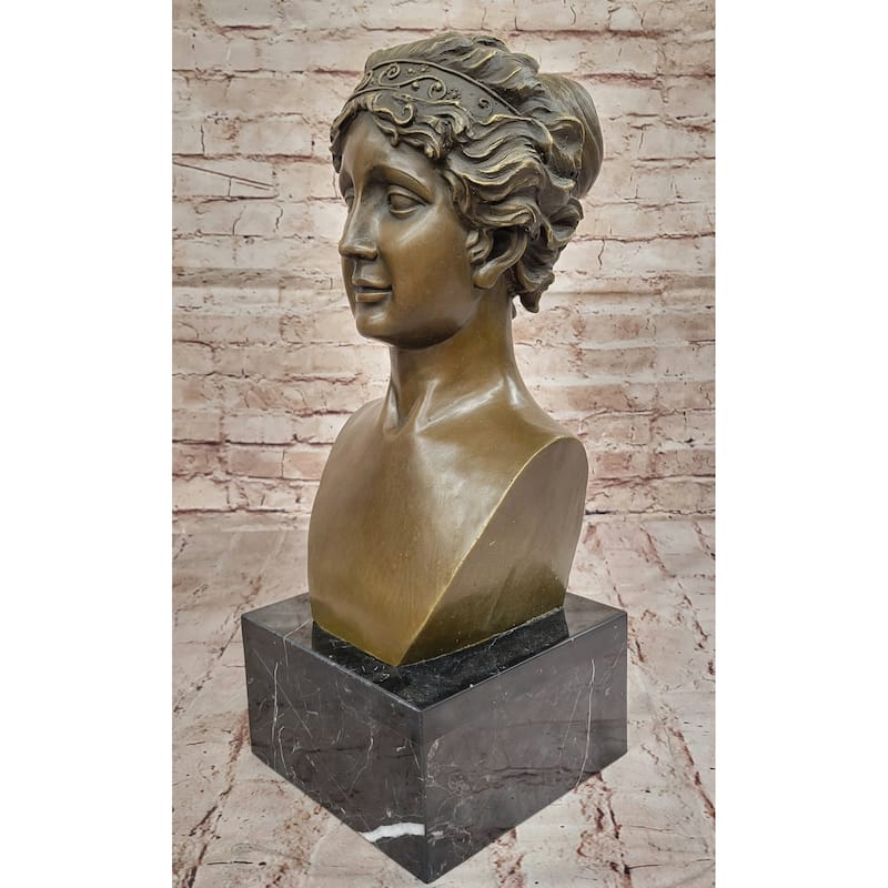 Venus Roman Goddess Of Love Beauty - Signed Original Bronze Art Sculpture By Mavchi