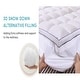 preview thumbnail 4 of 8, 4 Inch White Memory Foam Mattress Covers