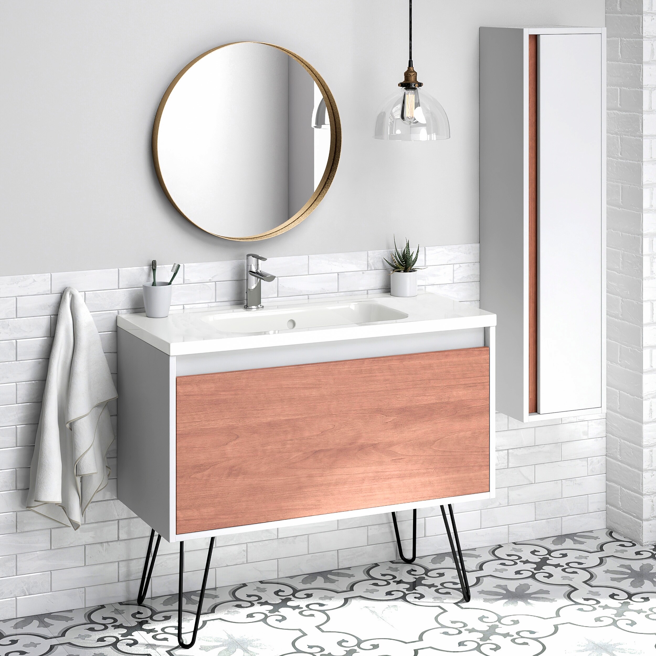 Shop For 40 Bathroom Vanity Cabinet Ceramic Sink Legs Tribeca Fs W 40 X H 35 X D 18 In Wf101 Suede Get Free Delivery On Everything At Overstock Your Online Furniture Outlet Store Get 5 In Rewards With Club O 31638356 Shop For 40 Bathroom Vanity Cabinet Ceramic Sink Legs Tribeca Fs W 40 X H 35 X D 18 In Wf101 Suede Get Free Delivery On Everything At Overstock Your Online Furniture Outlet Store Get 5 In Rewards With Club O 31638356