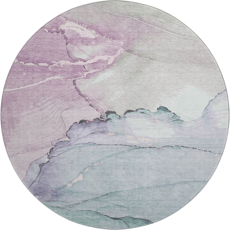 Premium Washable Super Soft Abstract Watercolor Mayfield Rug