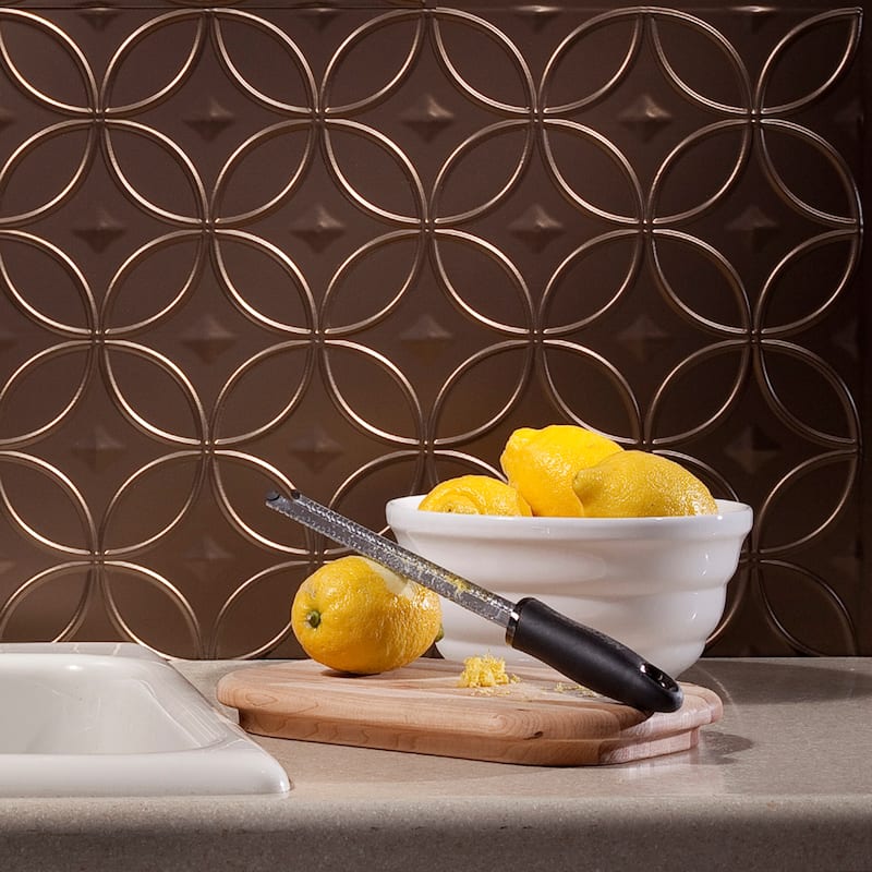 FASÄDE Rings Decorative Vinyl Backsplash Panel