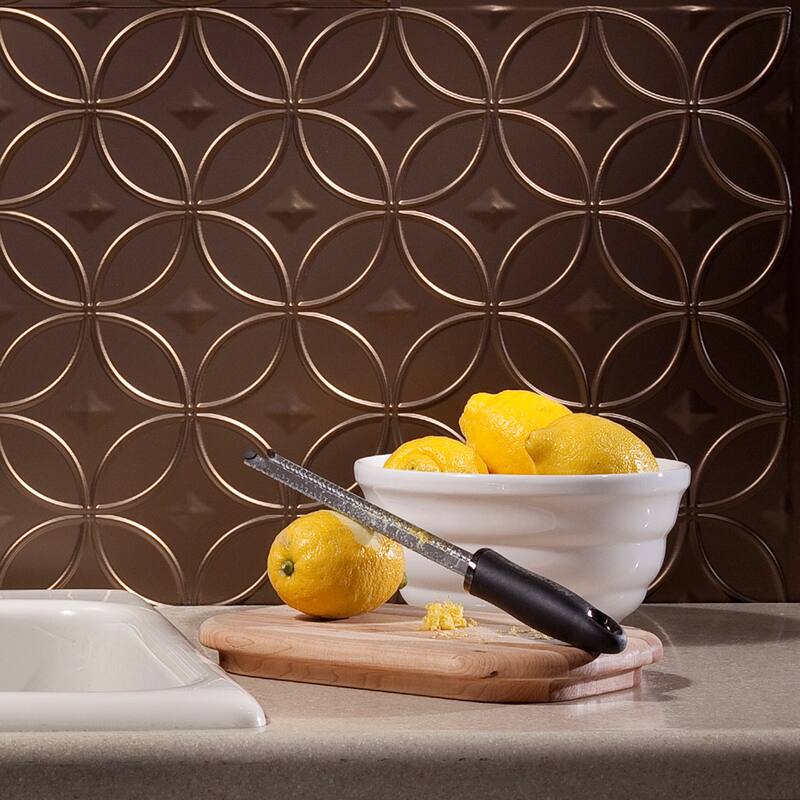 FASÄDE Rings Decorative Vinyl Backsplash Panel