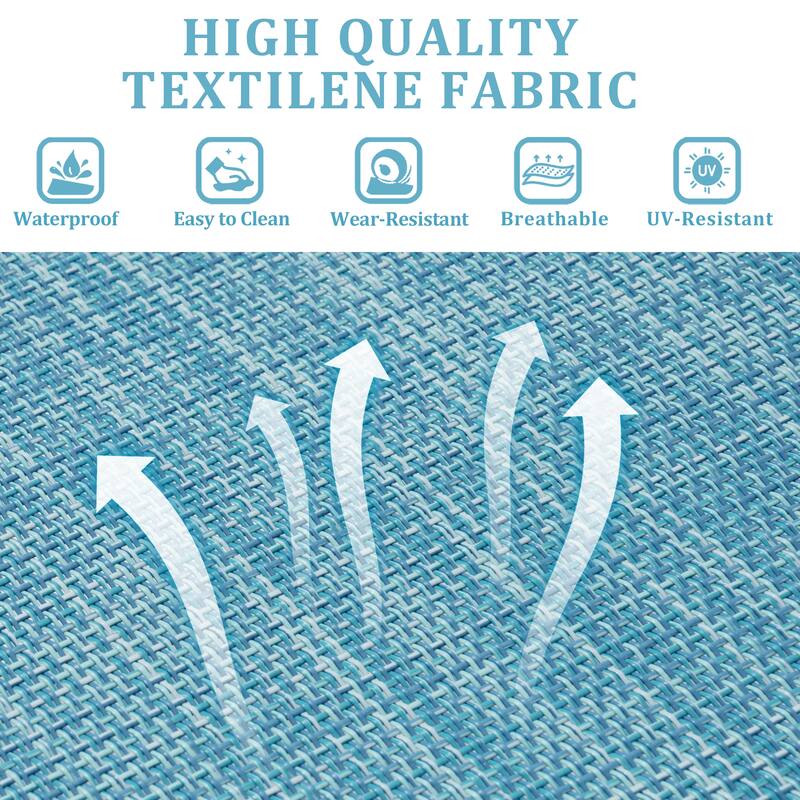 VredHom Outdoor Aluminum Adjustable Chaise Lounge (Set of 2)