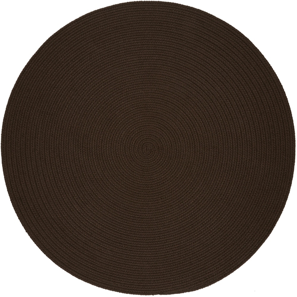 Rhody Rug Madeira Indoor/ Outdoor Braided Rounded Area Rug
